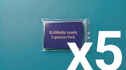 Blank Bankable inserts