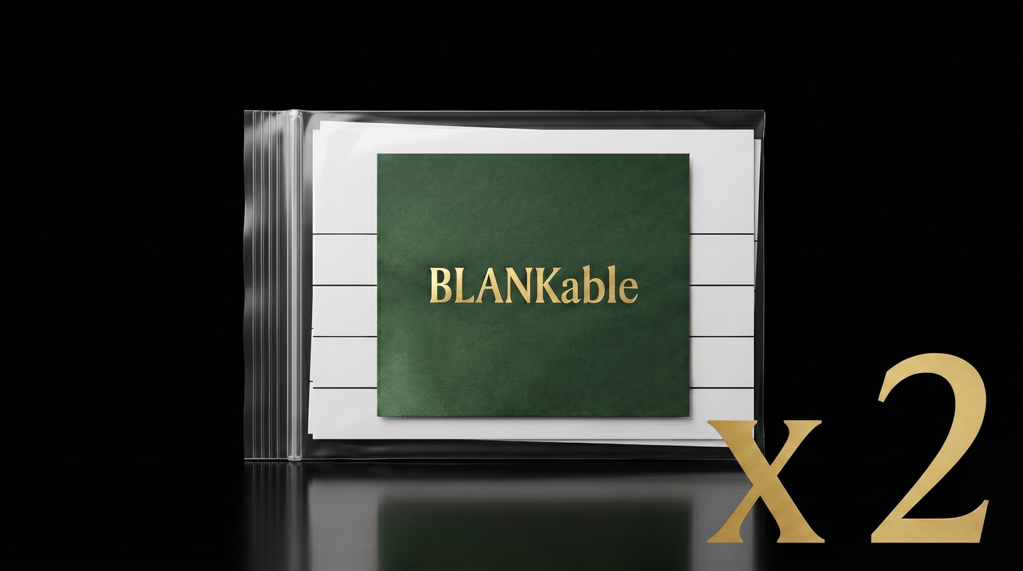 BLANKable inserts